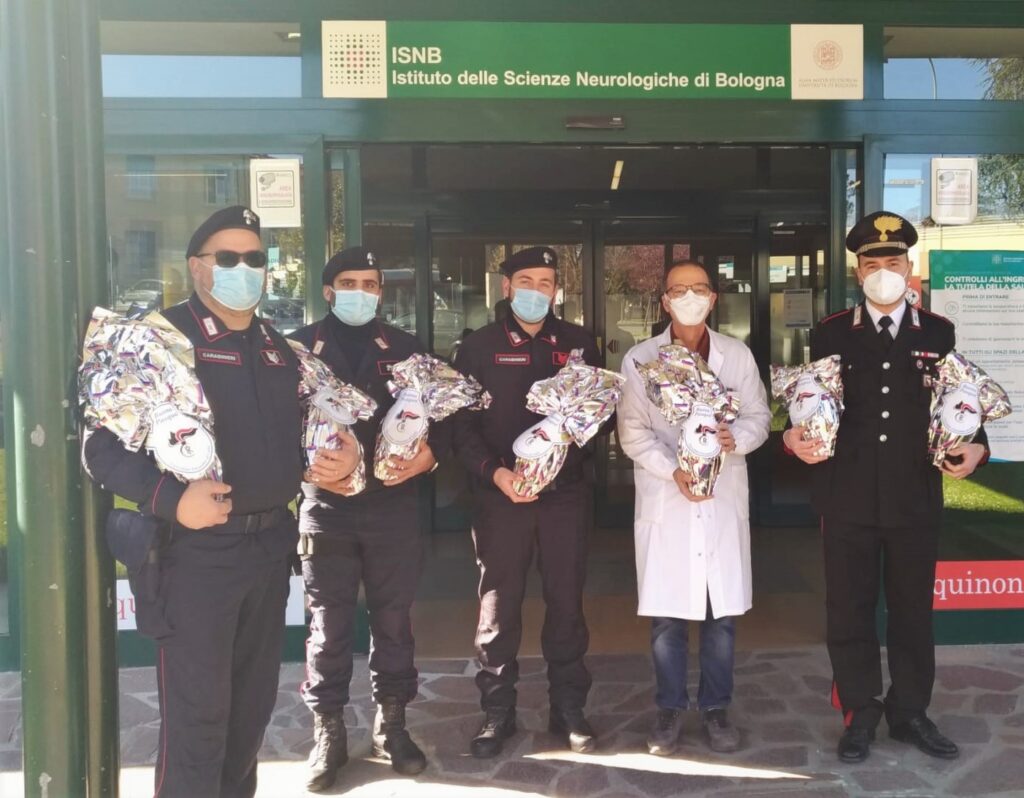 Bellaria: le uova per i piccoli ricoverati le portano i carabinieri