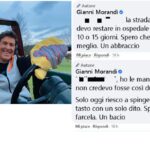 Gianni Morandi: ancora 10-15 giorni di ospedale