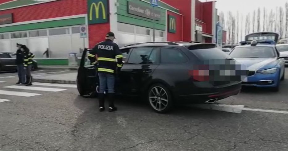 Controlli Polstrada alla ‘Pioppa’