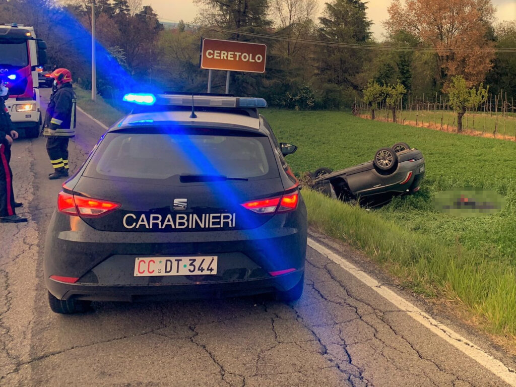 Ladri fanno incidente durante la fuga, 5 arresti a Ceretolo