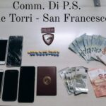 Eroina, cocaina e soldi: arrestato in pieno centro