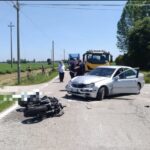 èTG –  Scontro auto moto a Budrio, morto un 56enne