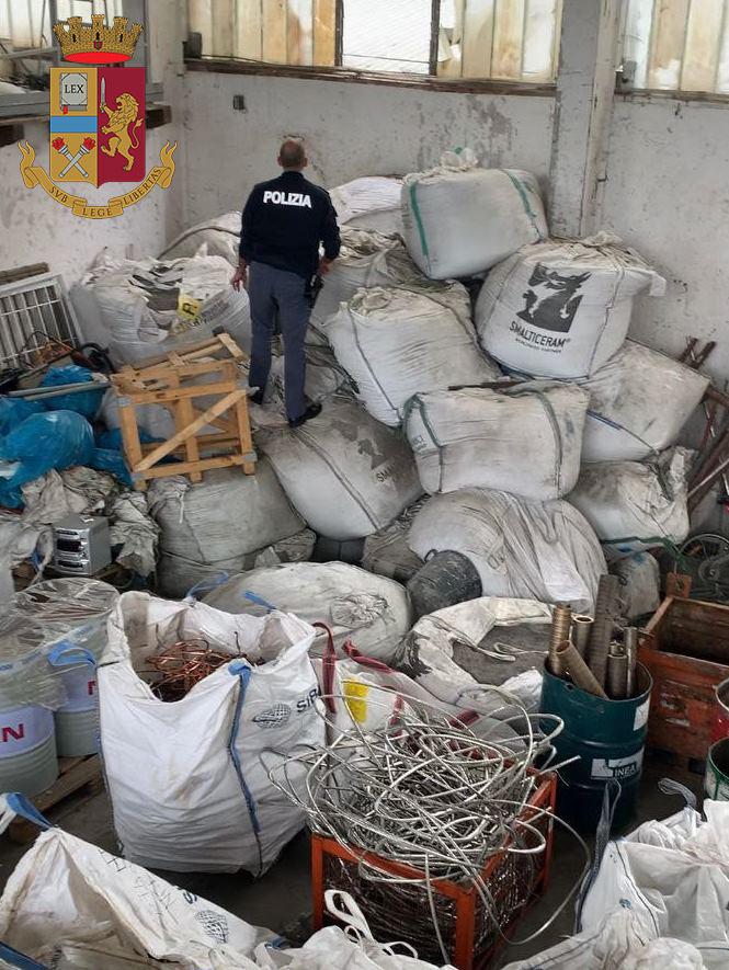 La Polfer sequestra 50 tonnellate di rame di provenienza illecita