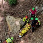Si sporge per fare foto e scivola per 50 metri, recuperato dal Soccorso Alpino
