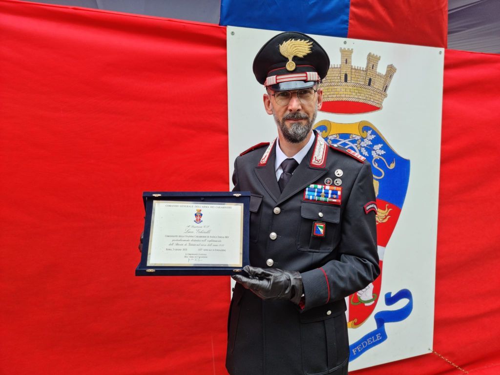 Premio speciale per il comandante Cc di Anzola Emilia