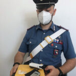 Pusher in bicicletta fermato dai Carabinieri