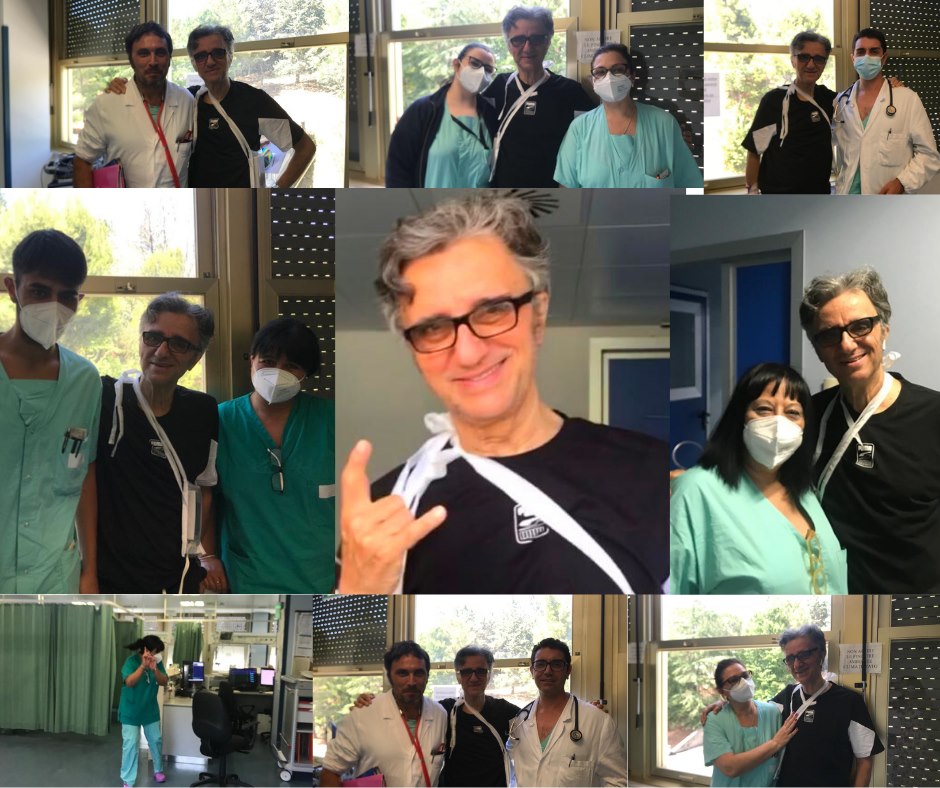 Curreri al Policlinico Sant’Orsola: ‘Sono tornato nella mia cara Bologna’