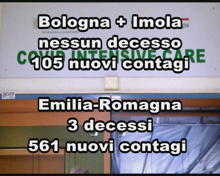 Covid: i dati di oggi