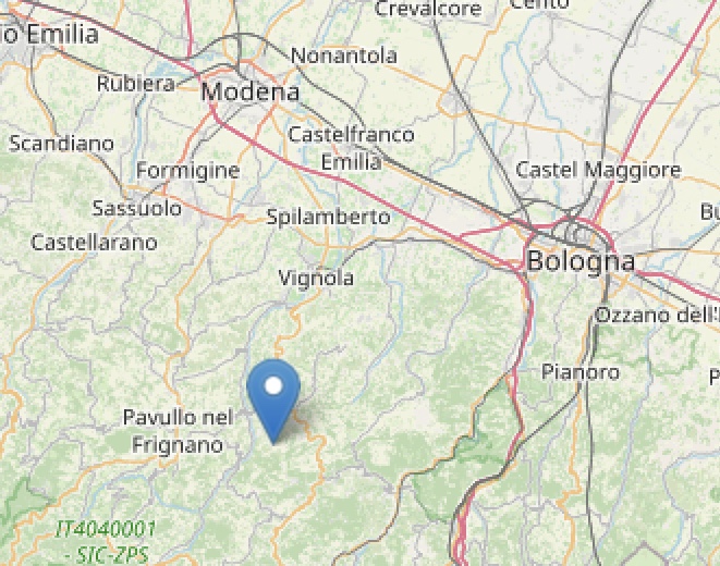Lieve scossa di terremoto all’alba fra Bologna e Modena