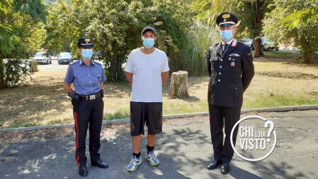 Ritrovato in Montagnola lo studente scomparso da Salerno