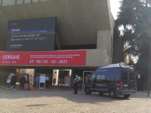 In fiera una stazione mobile dei carabinieri