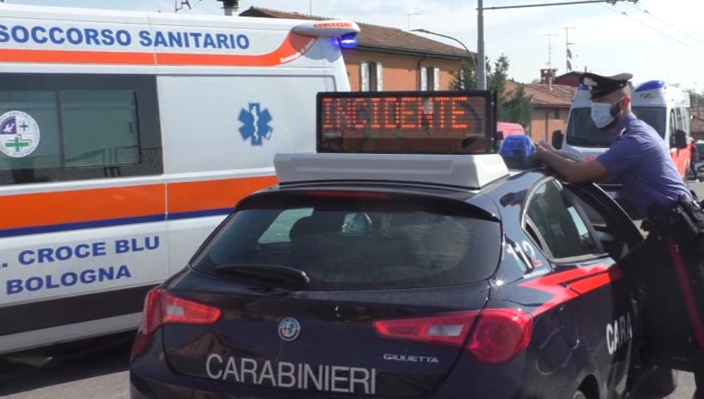 Due feriti in un frontale a Medicina
