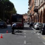 Scontro bici-bus in via Saragozza, grave una donna -> VIDEO