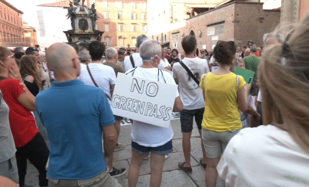 Green pass: domani manifestazione a Bologna