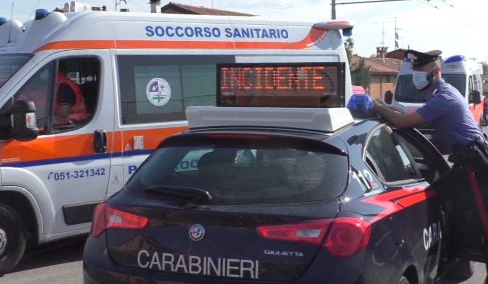 Incidente sulla Porrettana a Marzabotto, grave una donna