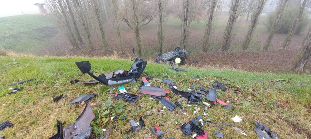 Malalbergo: frontale sulla Porrettana, due feriti