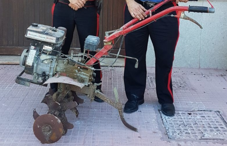 Fu trovato con una motozappa rubata, finisce in carcere 6 anni dopo