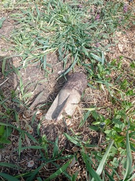 Rinvenuti nuovi residui bellici al parco Nicholas Green