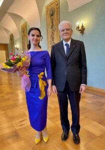 8 marzo, Oksana Lyniv al Quirinale