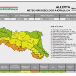 Allerta arancione per temporali in appennino