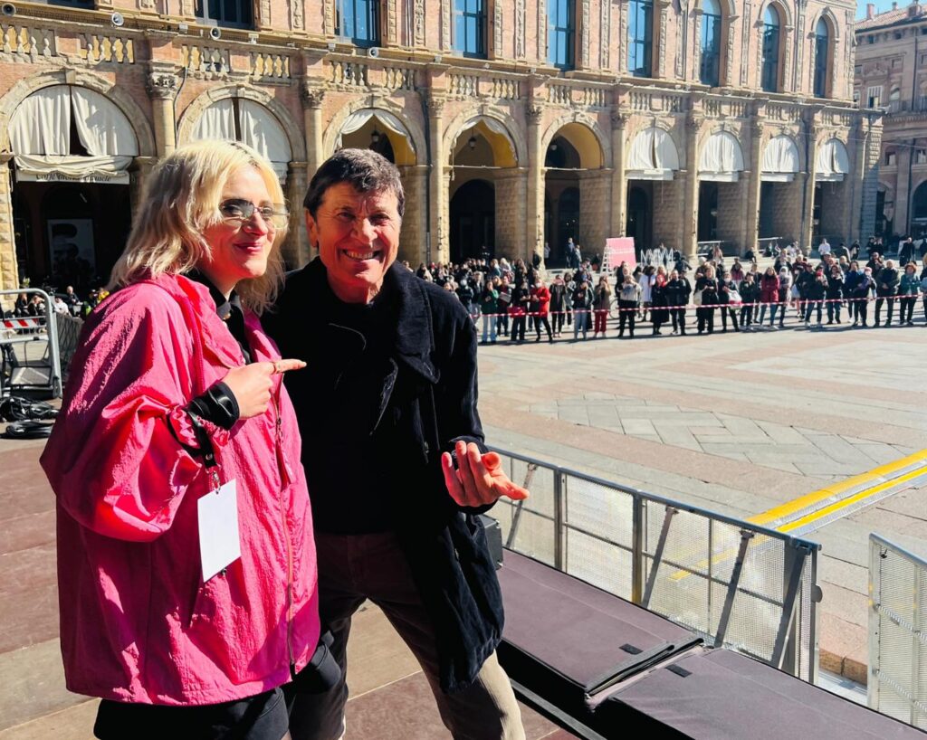 Concertone per la pace, Morandi in Piazza con Veronica Lucchesi