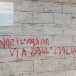 Insulti agli Ucraini. Atto vandalico a Bologna
