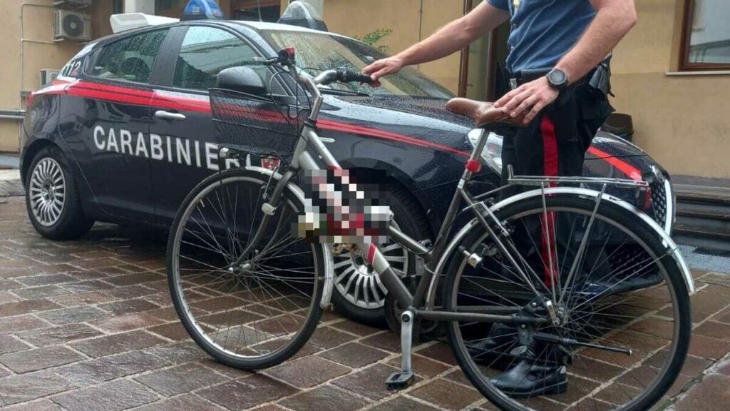 Rubò una bici nel 2018: condannato a due anni di carcere