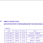 Bologna, orari e date delle prime cinque di Serie A 2022-23