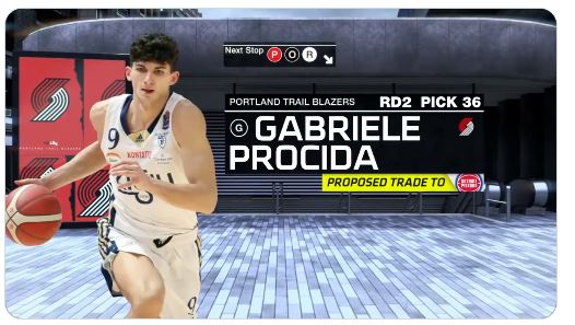 L’ex Fortitudo Procida draftato alla #36, va ai Detroit Pistons in NBA