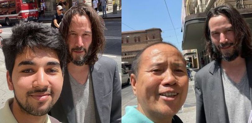Questa volta non è un fake: Keanu Reeves è a Bologna