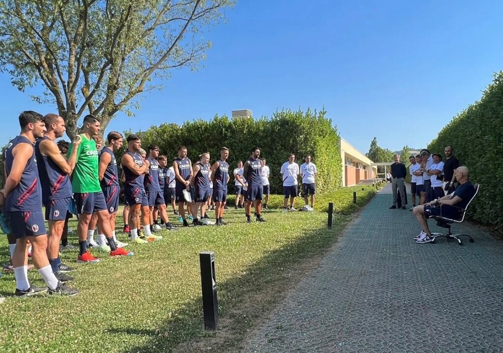 Mihajlovic a Casteldebole per il raduno del Bologna