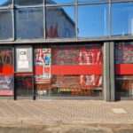 Scritte no vax sulla sede della Cgil di Funo