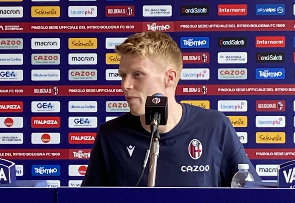 Schouten: “Voglio fare una grande stagione col Bologna e andare al mondiale”