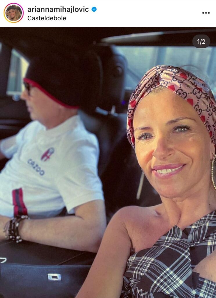 Il saluto di Sinisa Mihajlovic alla squadra a Casteldebole