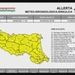 Allerta gialla per temporali in Emilia-Romagna il 30 agosto