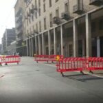 Via Saffi riapre al traffico