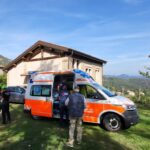 Appennino, pensionato cade e si fa male