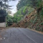 Castel San Pietro Terme: frana sulla strada per Varignana