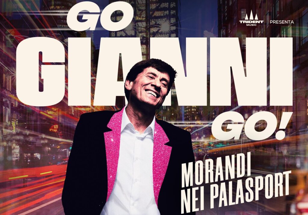 Morandi, il tour nei palasport nel 2023 con ‘Go Gianni Go!”