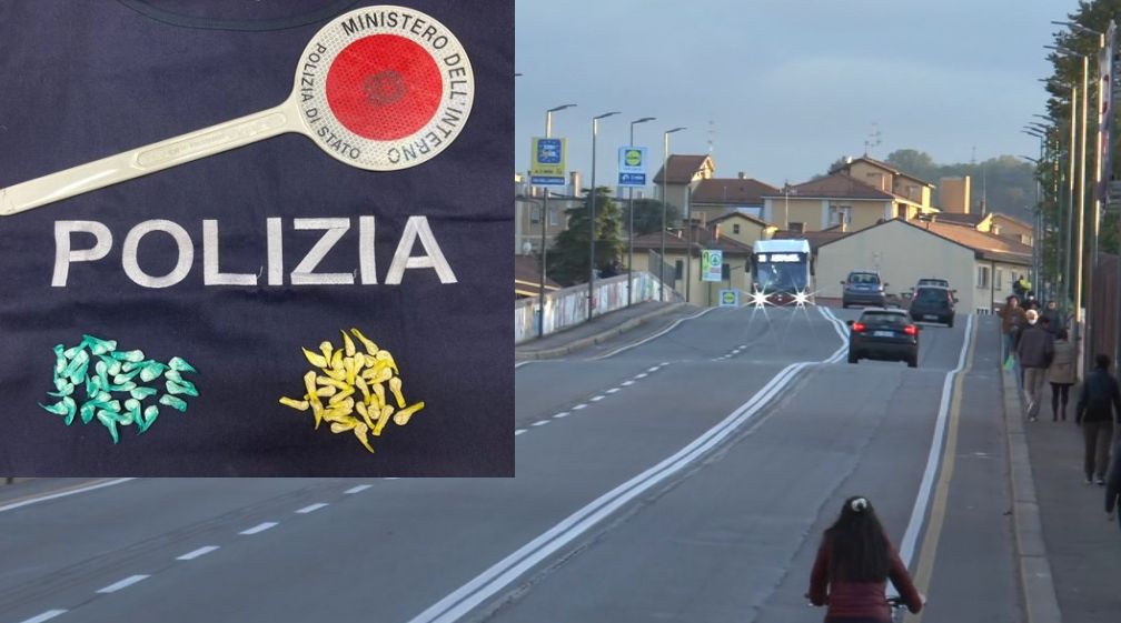 Spaccio sotto il ponte di via Stalingrado, preso pusher in monopattino