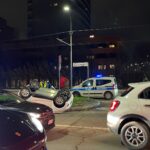 Minicar si ribalta in viale Masini, nessun ferito