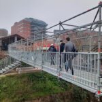 Inaugurata la nuova passerella sul Navile