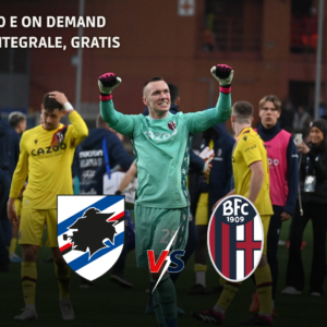 La replica di Sampdoria-Bologna lunedì sera su ÈTV (Canale 10 DTT e On Demand)