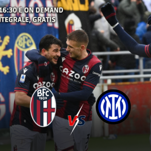 La replica di Bologna-Inter martedì 28 alle 16:30 su ÈTV (Canale 10 DTT e On Demand)