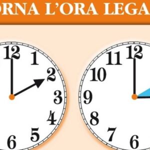 Da questa notte torna l’ora legale