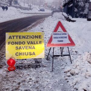 Frana sulla Fondovalle Savena, si riapre a metà marzo