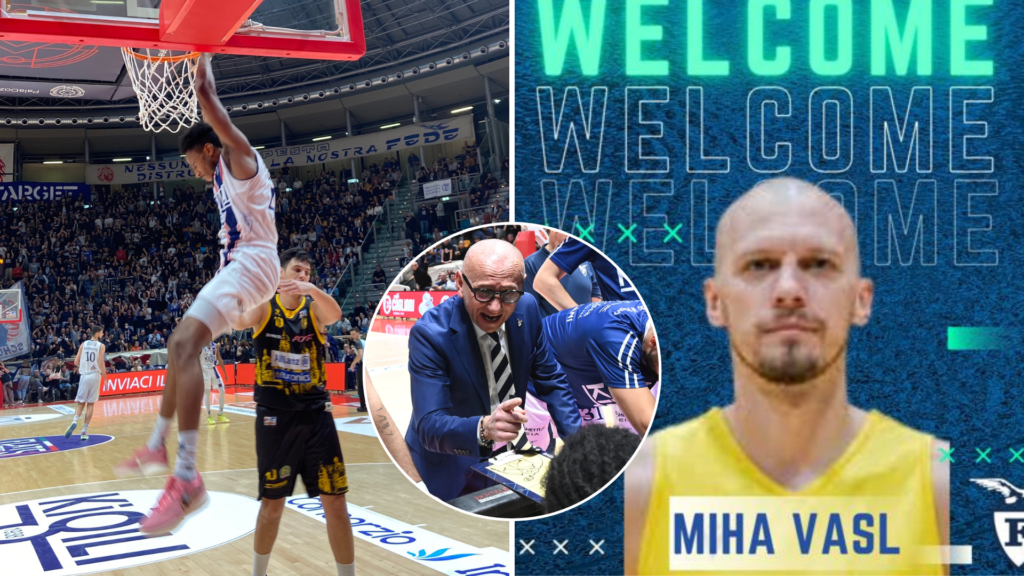 Mercato Fortitudo: tagliato l’americano Davis, dentro Miha Vasl