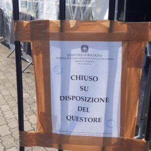 Il Questore chiude per 10 giorni la discoteca Matis