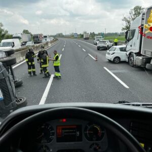 Maxi tamponamento in A14: 15 km di coda verso il mare