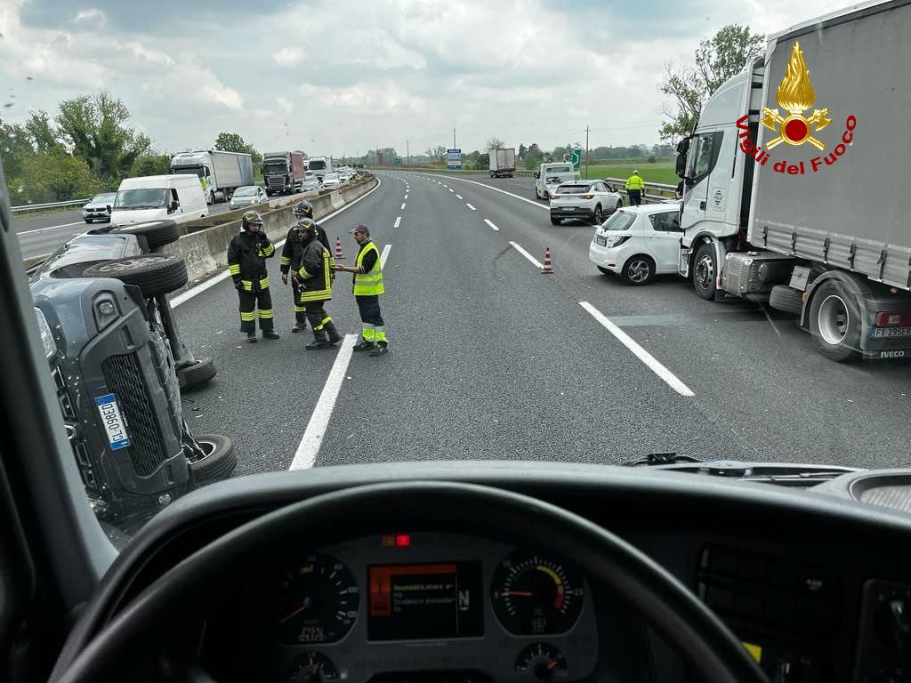 Maxi tamponamento in A14: 15 km di coda verso il mare